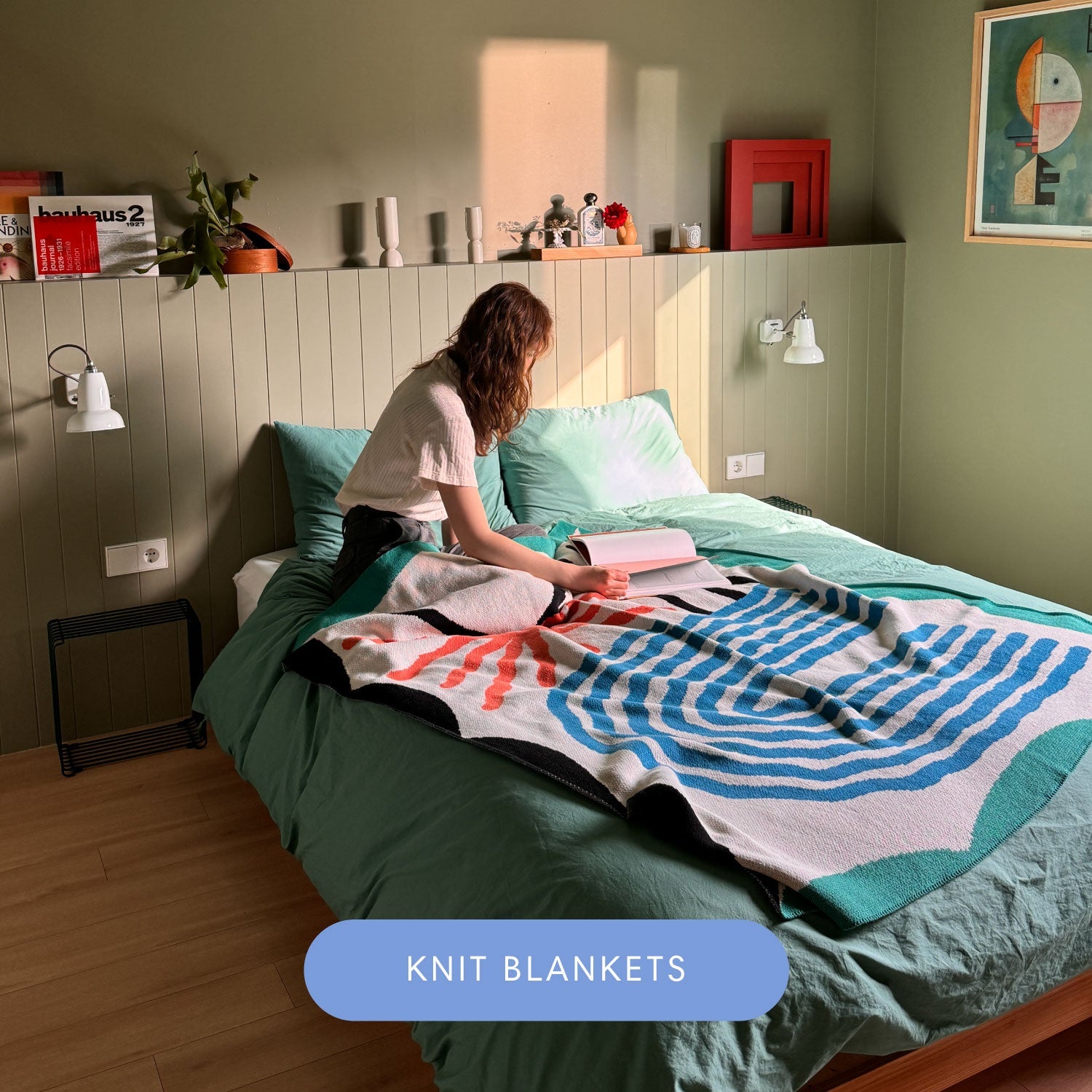 Knit Throw Blankets