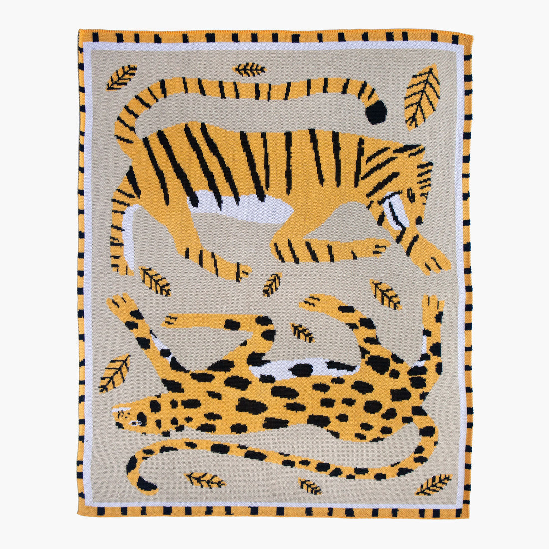 Big Cats Mini Blanket - Slowdown Studio