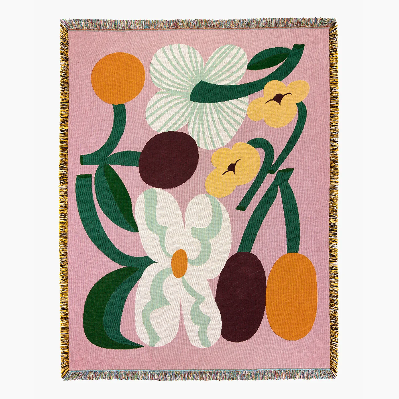 Cooper Throw | Woven Throw Blanket | Wall Art by Slowdown Studio
