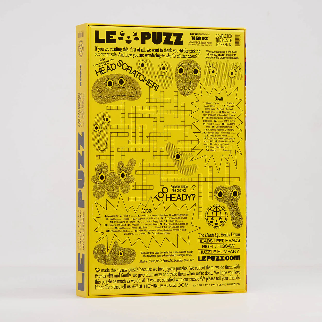HEADS Puzzle - Slowdown Studio