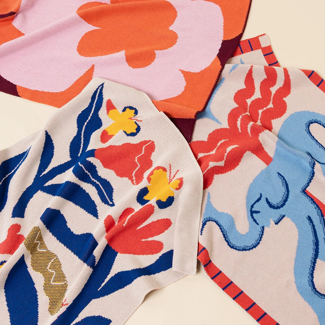 Colourful and artist designed kids blankets