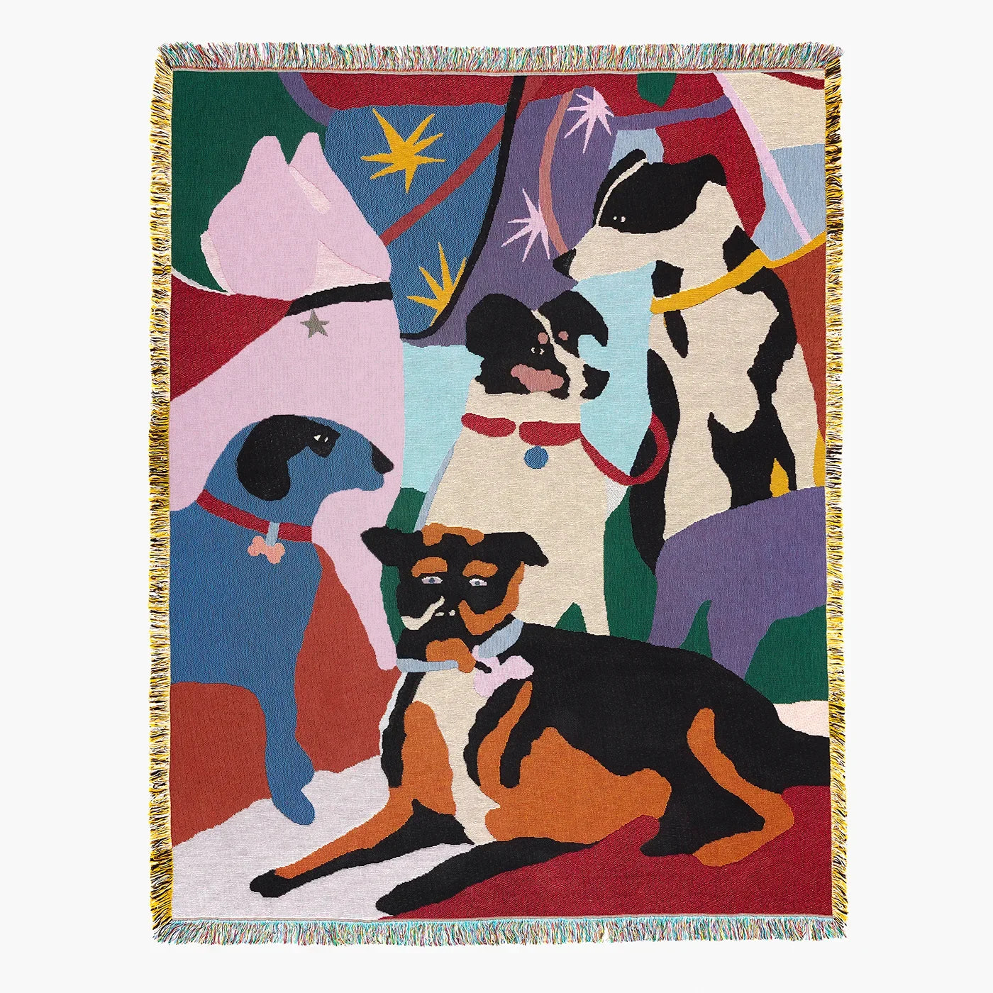 Otis Throw | Woven Throw Blanket | Wall Art by Slowdown Studio