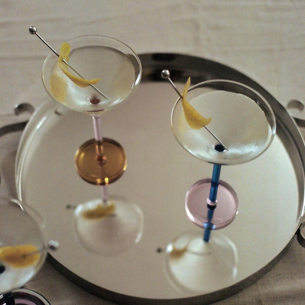 Piano Cocktail Glasses (Set of Two) - Slowdown Studio
