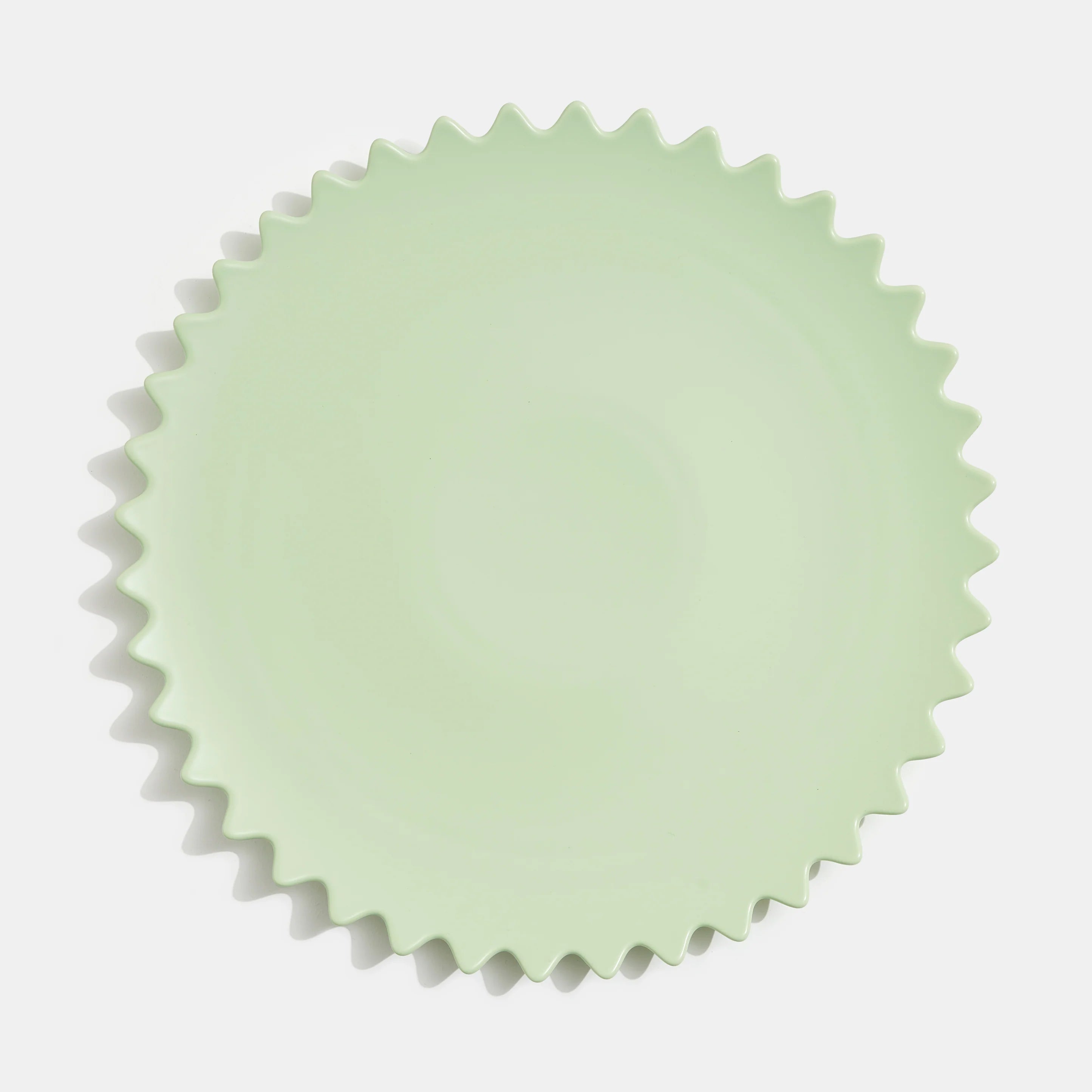Zigzag Platter - Mint - Slowdown Studio