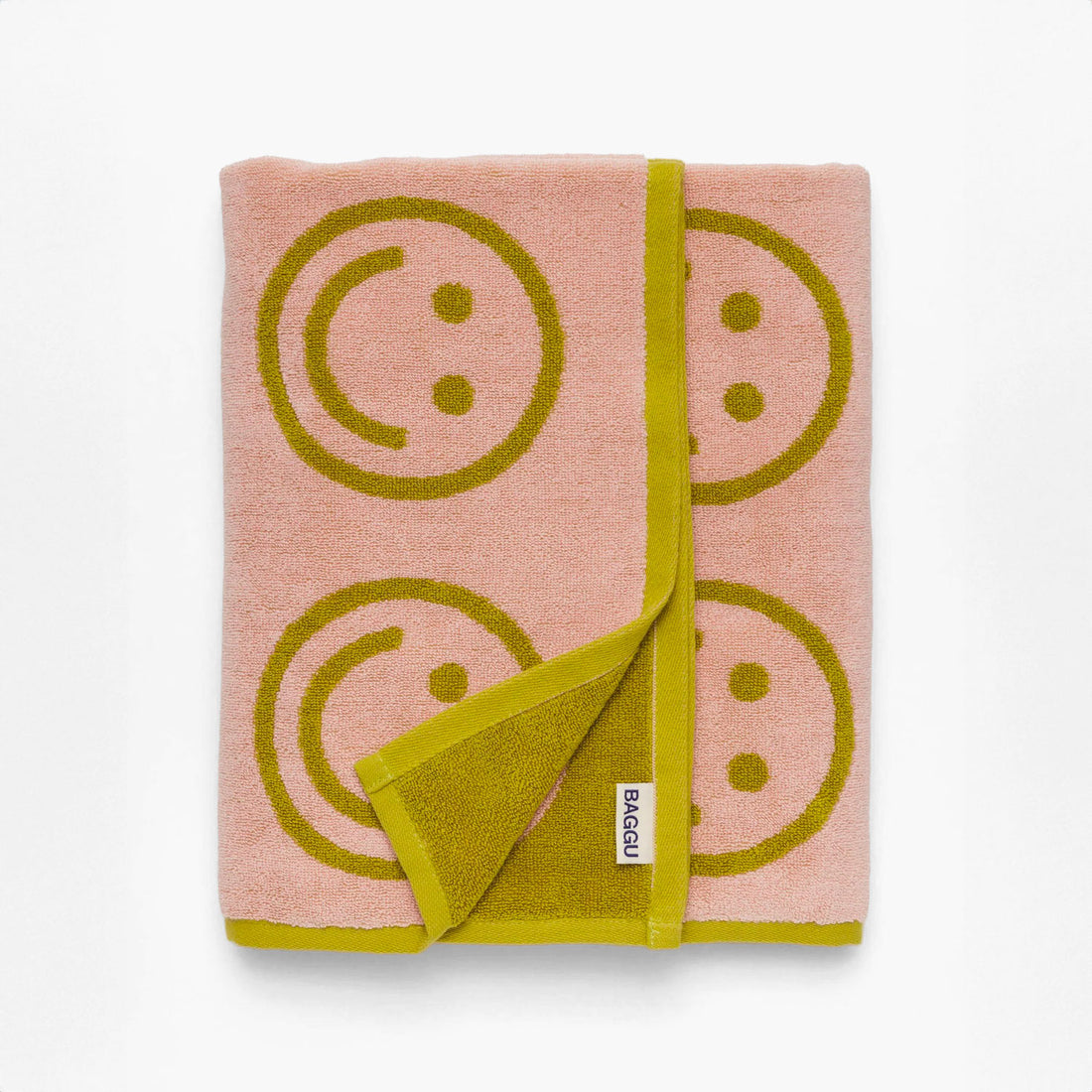 Bath Towel - Happy Ochre - Slowdown Studio