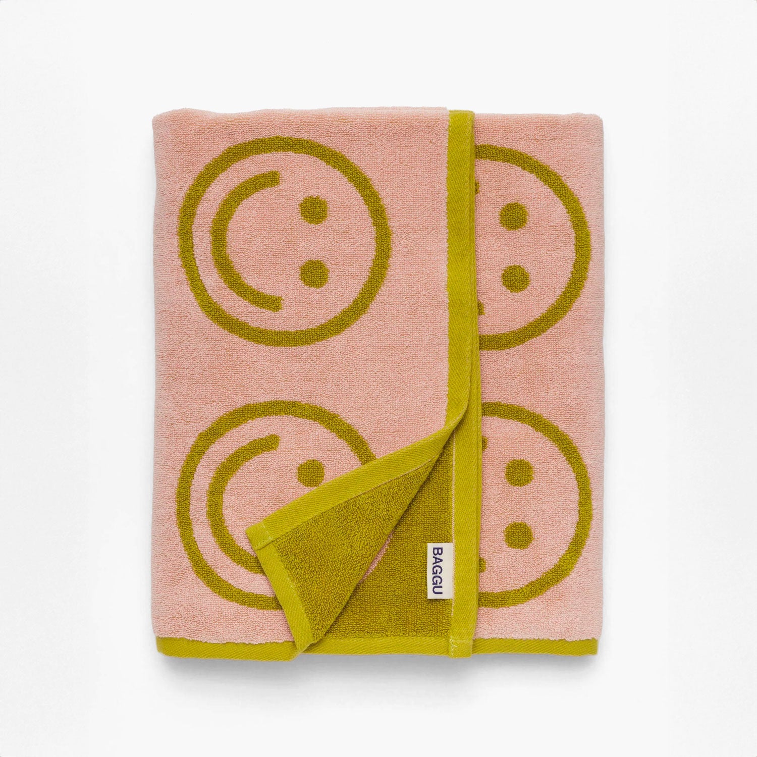 Bath Towel - Happy Ochre - Slowdown Studio