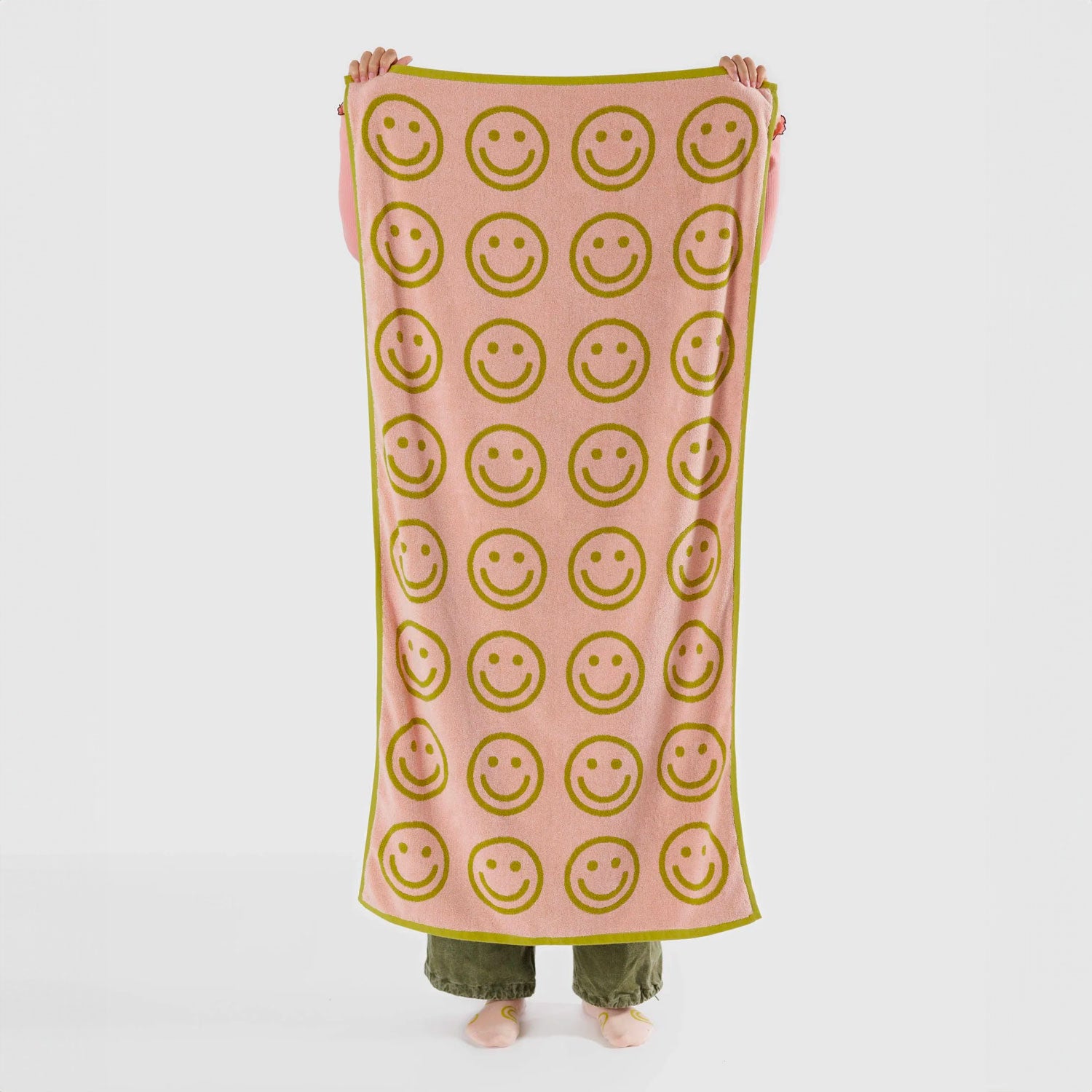 Bath Towel - Happy Ochre - Slowdown Studio