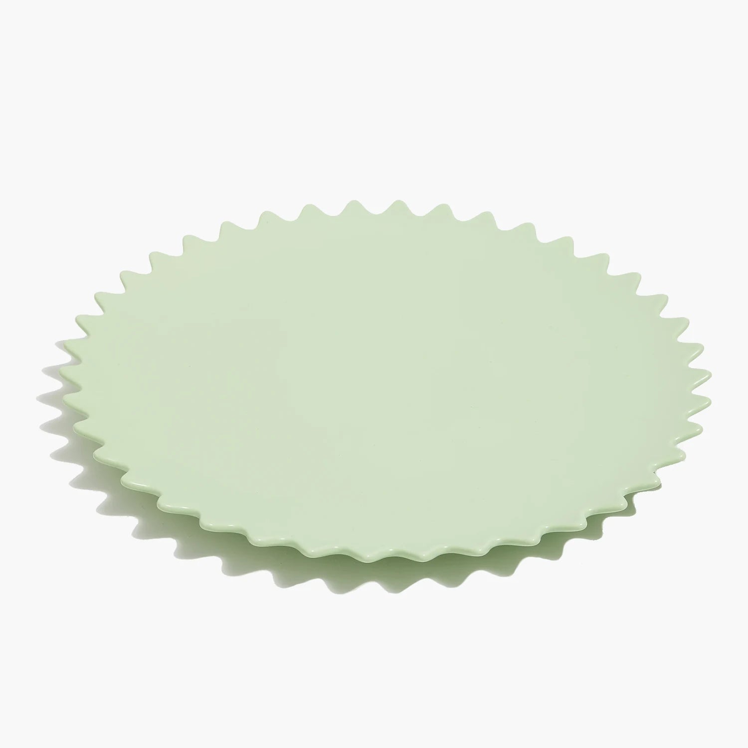 Zigzag Platter - Mint - Slowdown Studio