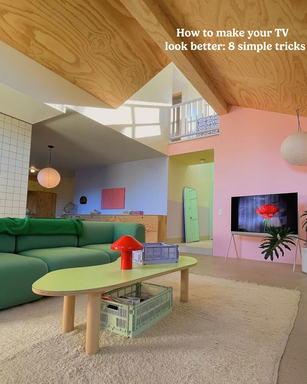 8 Clever Ways to Make Your Living Room TV Look Better