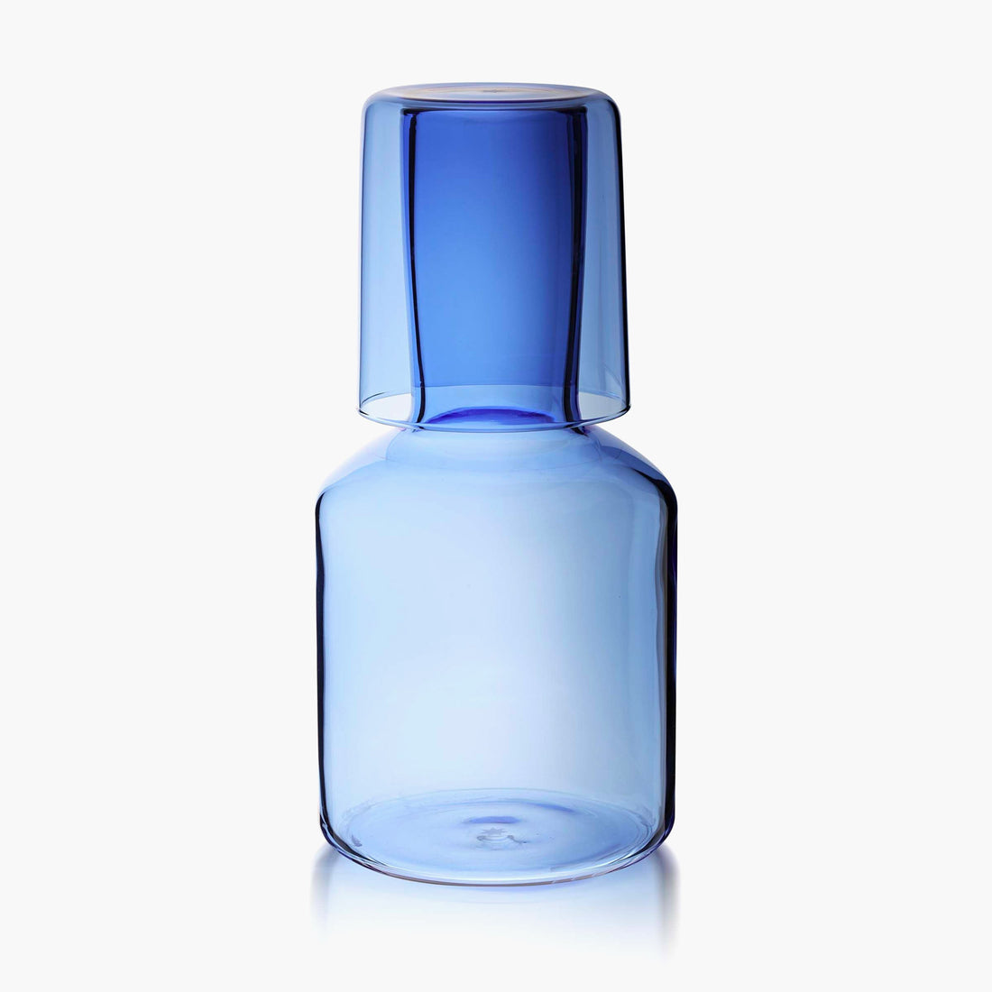 Bedside Carafe & Glass - Azure - Slowdown Studio
