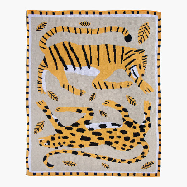 Big Cats Mini Blanket – Slowdown Studio