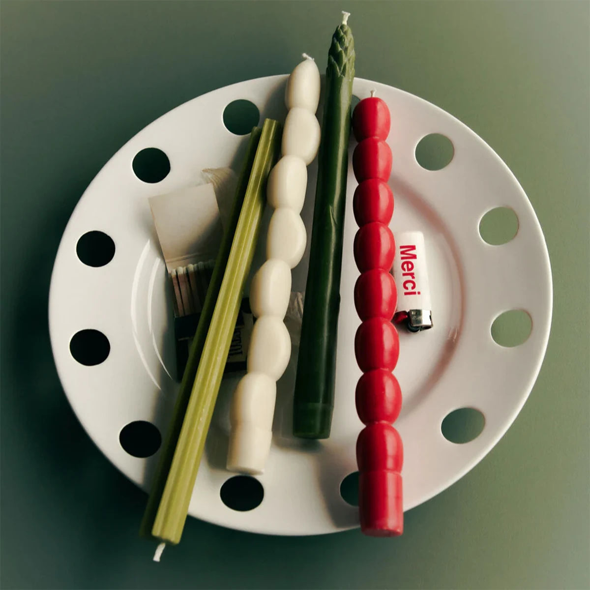 The Veggie Patch Candles (Set of 4)