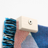Whitewash blanket hanger clips (Set of 3)