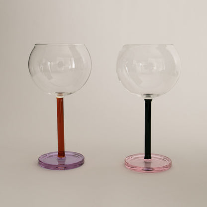 Bilboquet Wine Glasses - Twilight